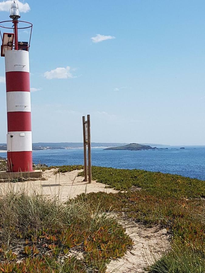 A Casinha Da Baia Villa Porto Covo Bagian luar foto